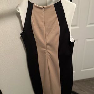 Brown business casual dress
